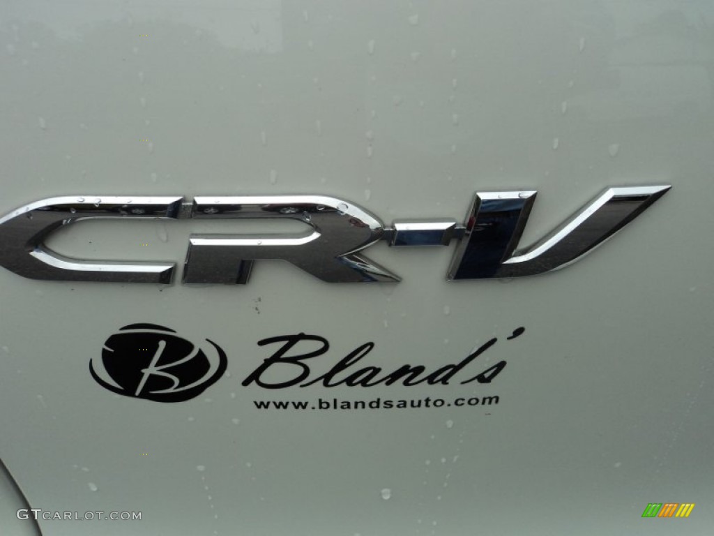 2012 CR-V EX-L 4WD - White Diamond Pearl / Beige photo #31
