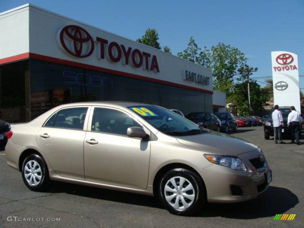 Desert Sand Mica Toyota Corolla