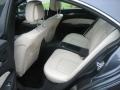 2012 Mercedes-Benz CLS Porcelain/Black Interior Rear Seat Photo