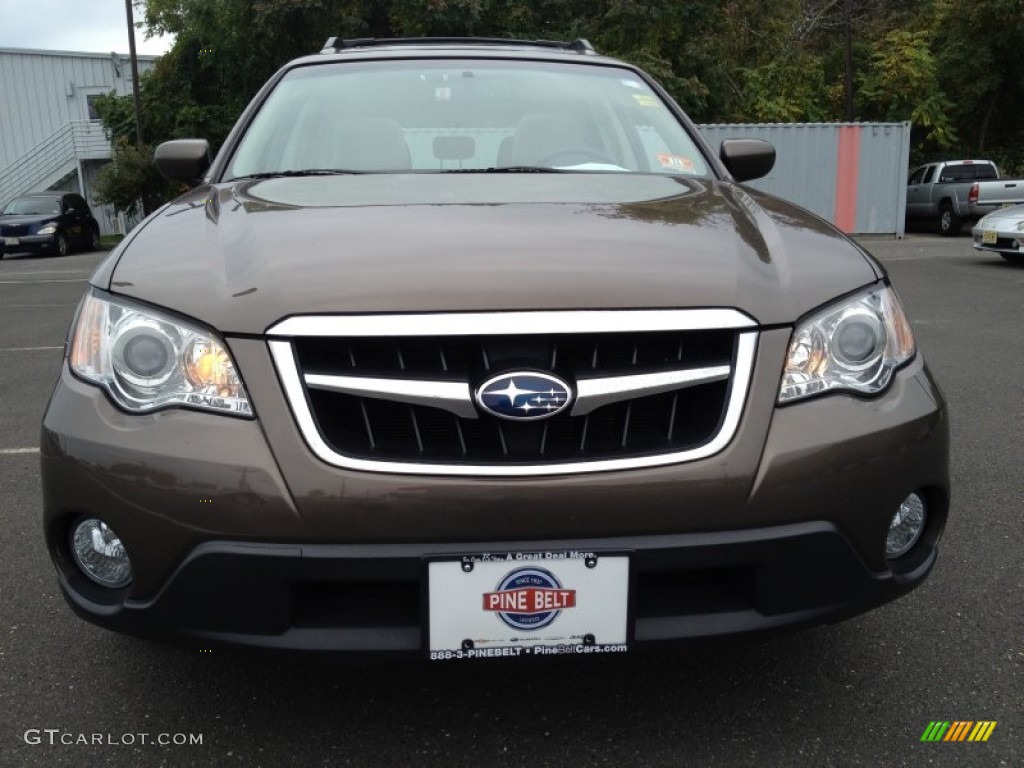 2008 Outback 2.5i Limited Wagon - Deep Bronze Metallic / Warm Ivory photo #2