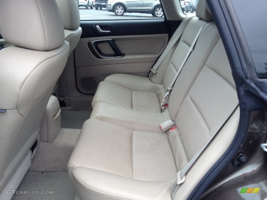 2008 Outback 2.5i Limited Wagon - Deep Bronze Metallic / Warm Ivory photo #13