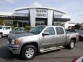 2013 Steel Gray Metallic GMC Sierra 1500 SLE Crew Cab 4x4  photo #1