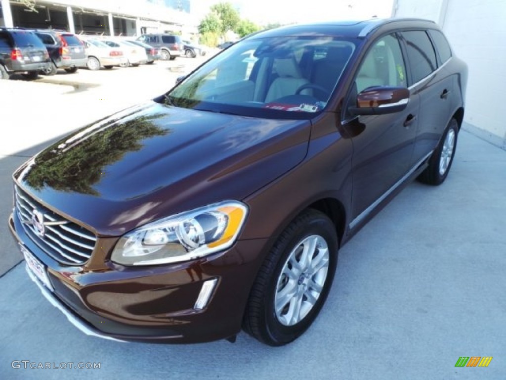 2015 XC60 T5 Drive-E - Rich Java Metallic / Soft Beige photo #4