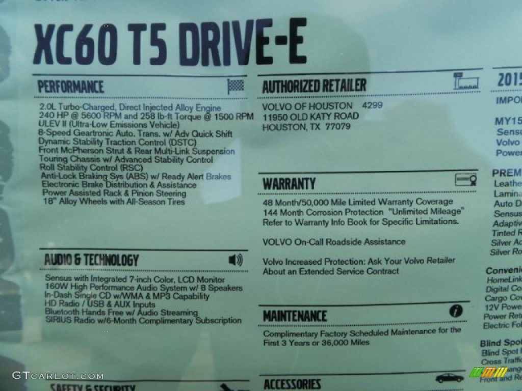 2015 XC60 T5 Drive-E - Rich Java Metallic / Soft Beige photo #44