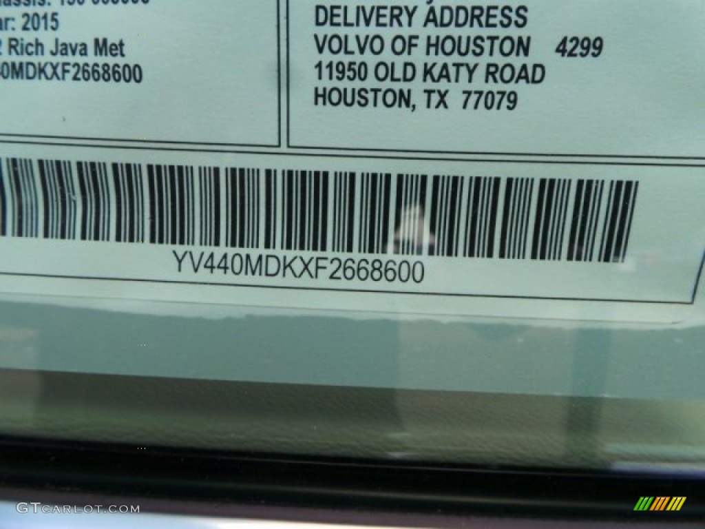 2015 XC60 T5 Drive-E - Rich Java Metallic / Soft Beige photo #46