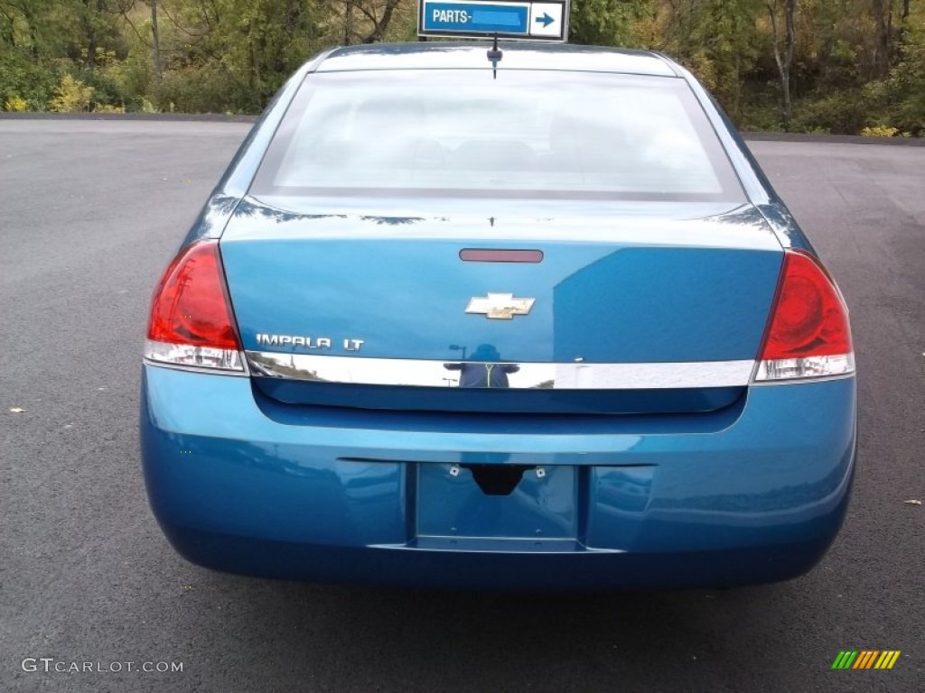 2010 Impala LT - Aqua Blue Metallic / Gray photo #7