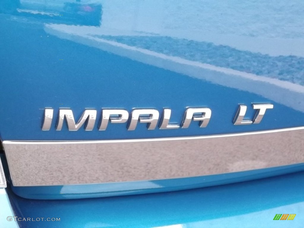 2010 Impala LT - Aqua Blue Metallic / Gray photo #9