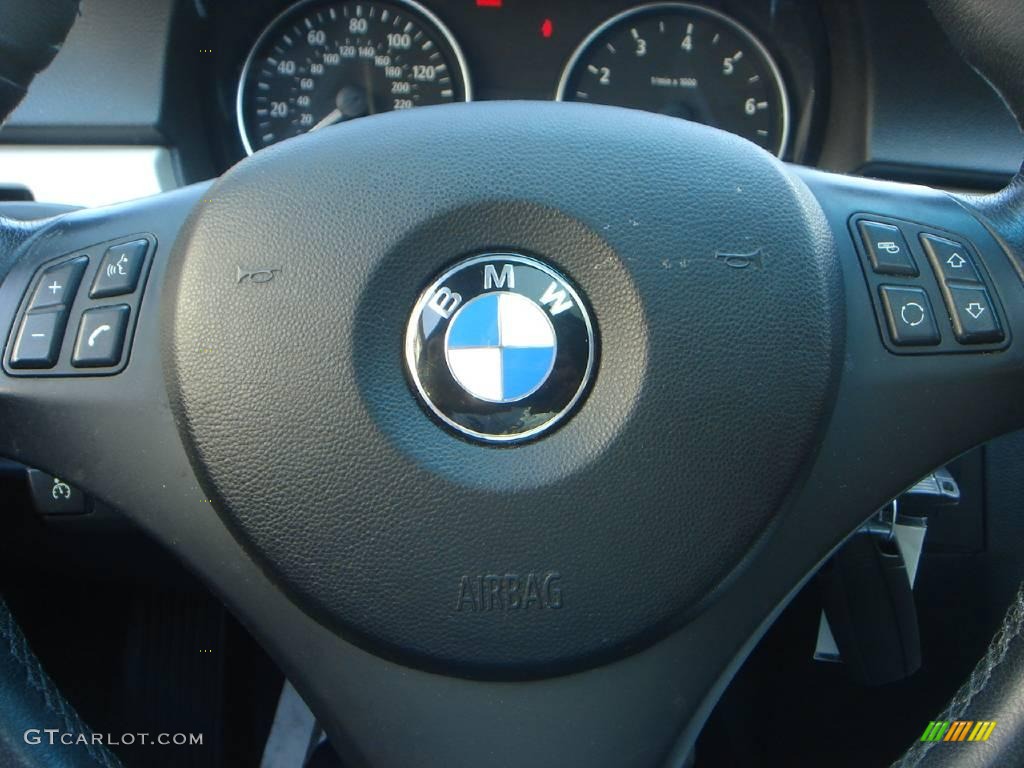 2006 3 Series 330xi Sedan - Jet Black / Terra/Black Dakota Leather photo #20