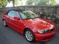 2006 Electric Red BMW 3 Series 325i Convertible  photo #1