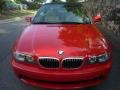 2006 Electric Red BMW 3 Series 325i Convertible  photo #2
