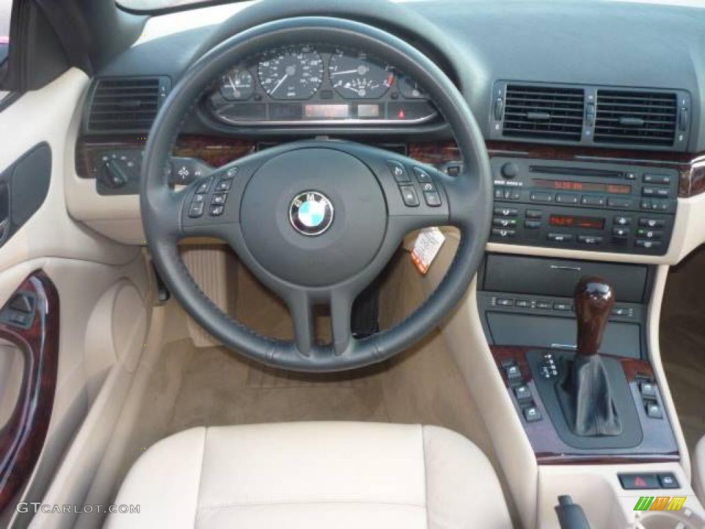 2006 3 Series 325i Convertible - Electric Red / Sand photo #5