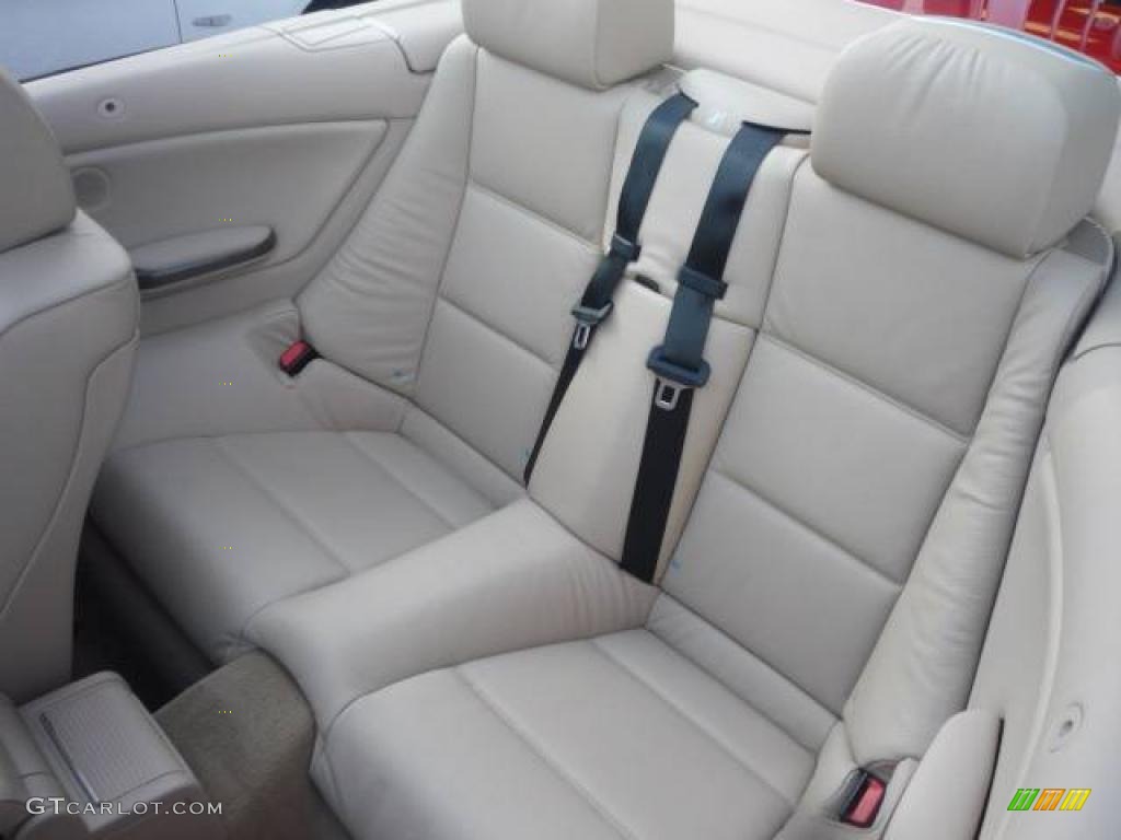 2006 3 Series 325i Convertible - Electric Red / Sand photo #9