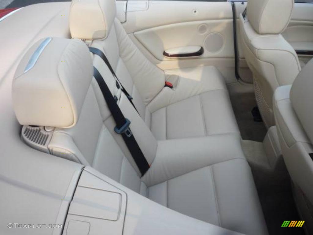 2006 3 Series 325i Convertible - Electric Red / Sand photo #13