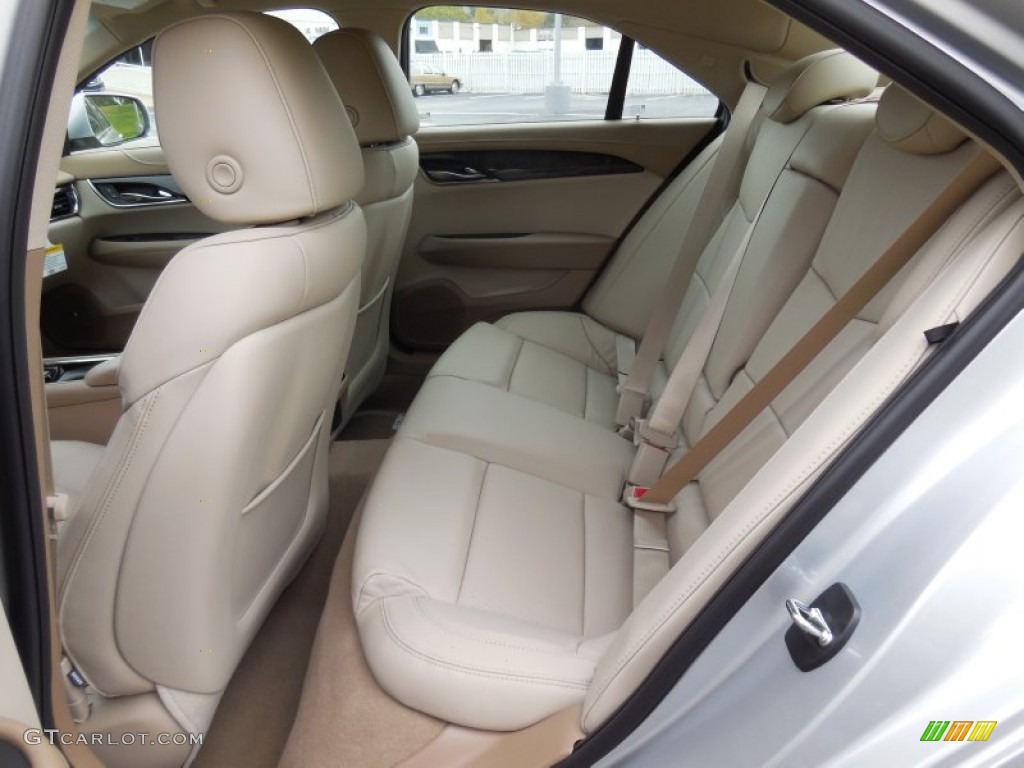 2015 Cadillac ATS 2.0T Luxury AWD Sedan Rear Seat Photo #98105939
