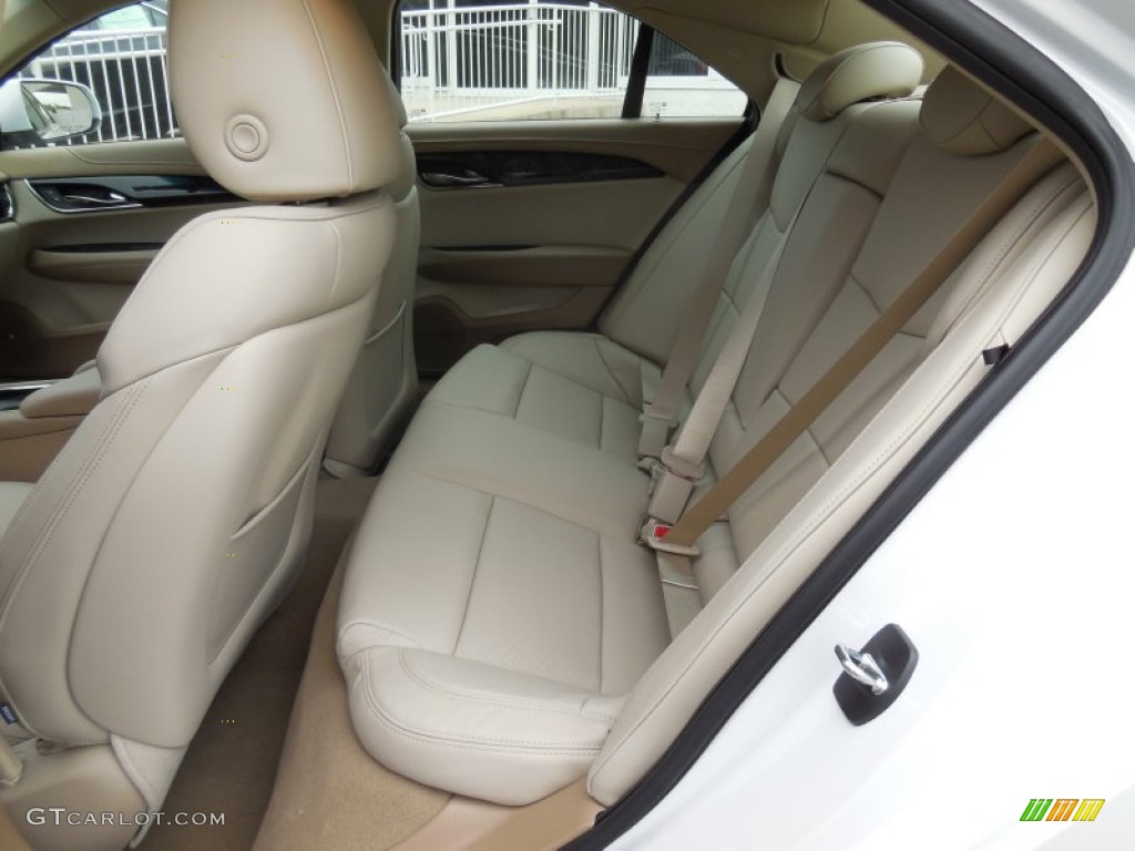 Light Neutral/Medium Cashmere Interior 2015 Cadillac ATS 2.0T Luxury AWD Sedan Photo #98106932