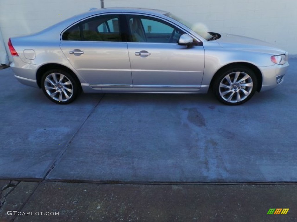 2015 S80 T6 AWD - Bright Silver Metallic / Soft Beige photo #7