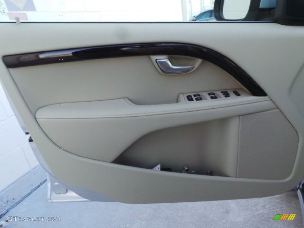 2015 S80 T6 AWD - Bright Silver Metallic / Soft Beige photo #9