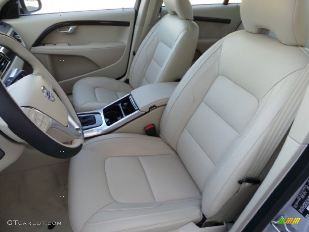 2015 S80 T6 AWD - Bright Silver Metallic / Soft Beige photo #11