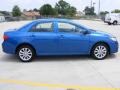 2009 Blue Streak Metallic Toyota Corolla LE  photo #2