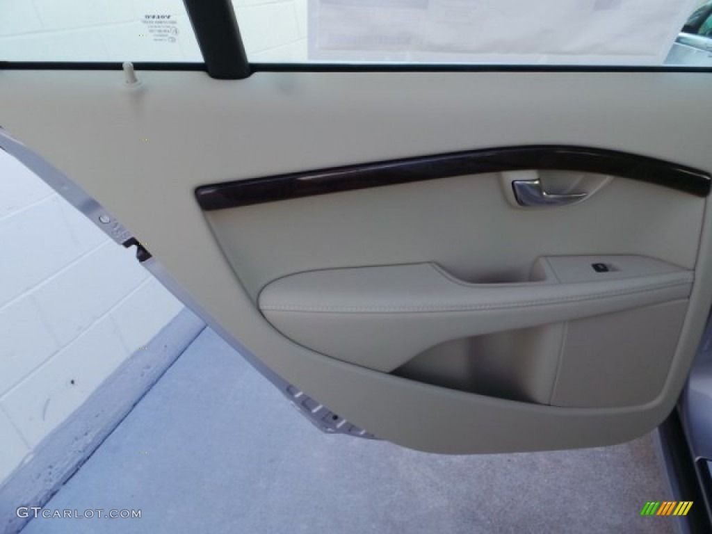 2015 S80 T6 AWD - Bright Silver Metallic / Soft Beige photo #24