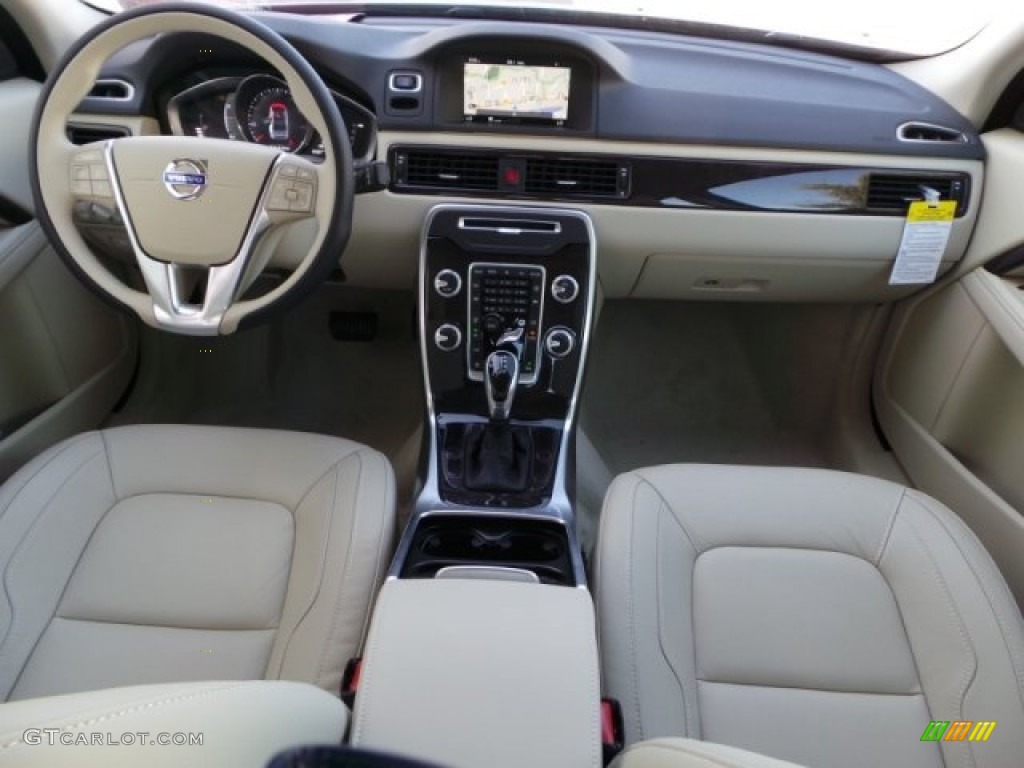 2015 S80 T6 AWD - Bright Silver Metallic / Soft Beige photo #27