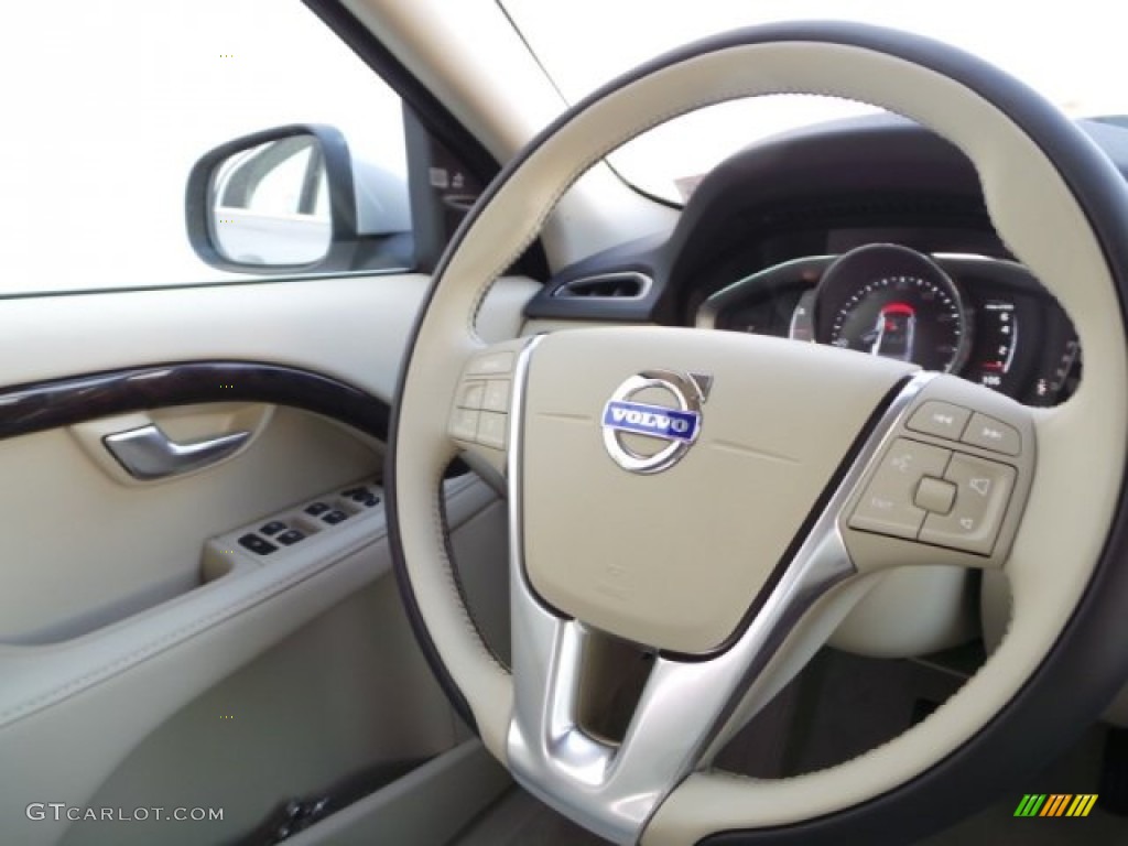 2015 S80 T6 AWD - Bright Silver Metallic / Soft Beige photo #28