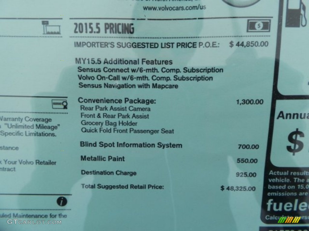 2015 S80 T6 AWD - Bright Silver Metallic / Soft Beige photo #33