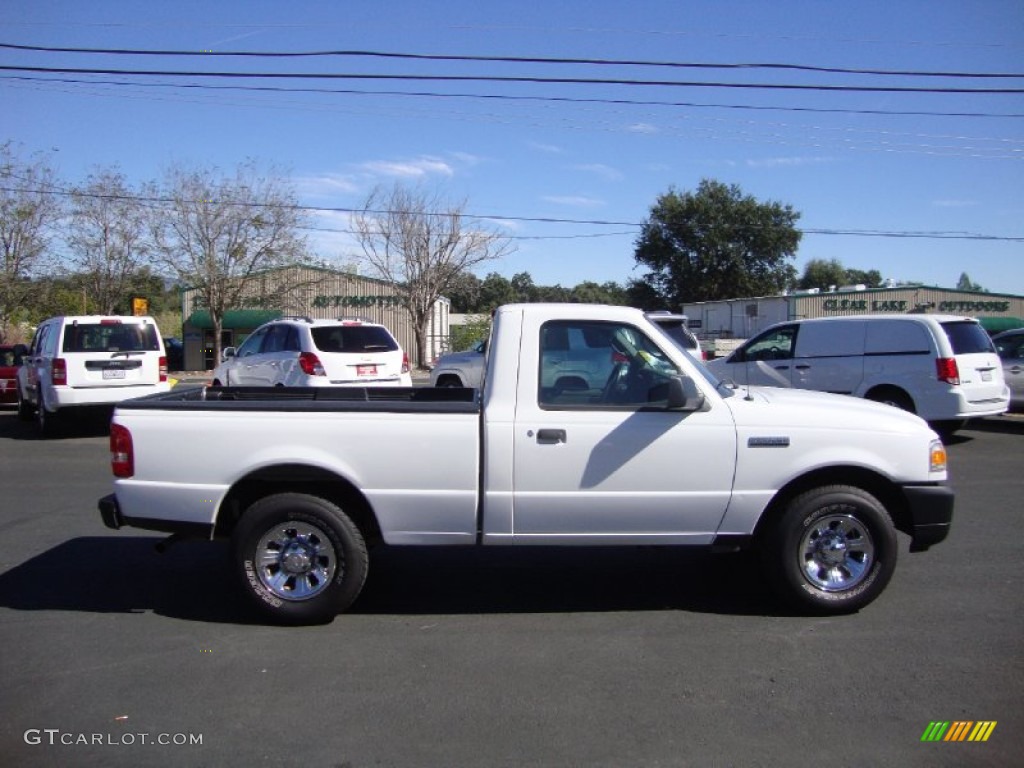 Oxford White 2007 Ford Ranger XL Regular Cab Exterior Photo #98108012