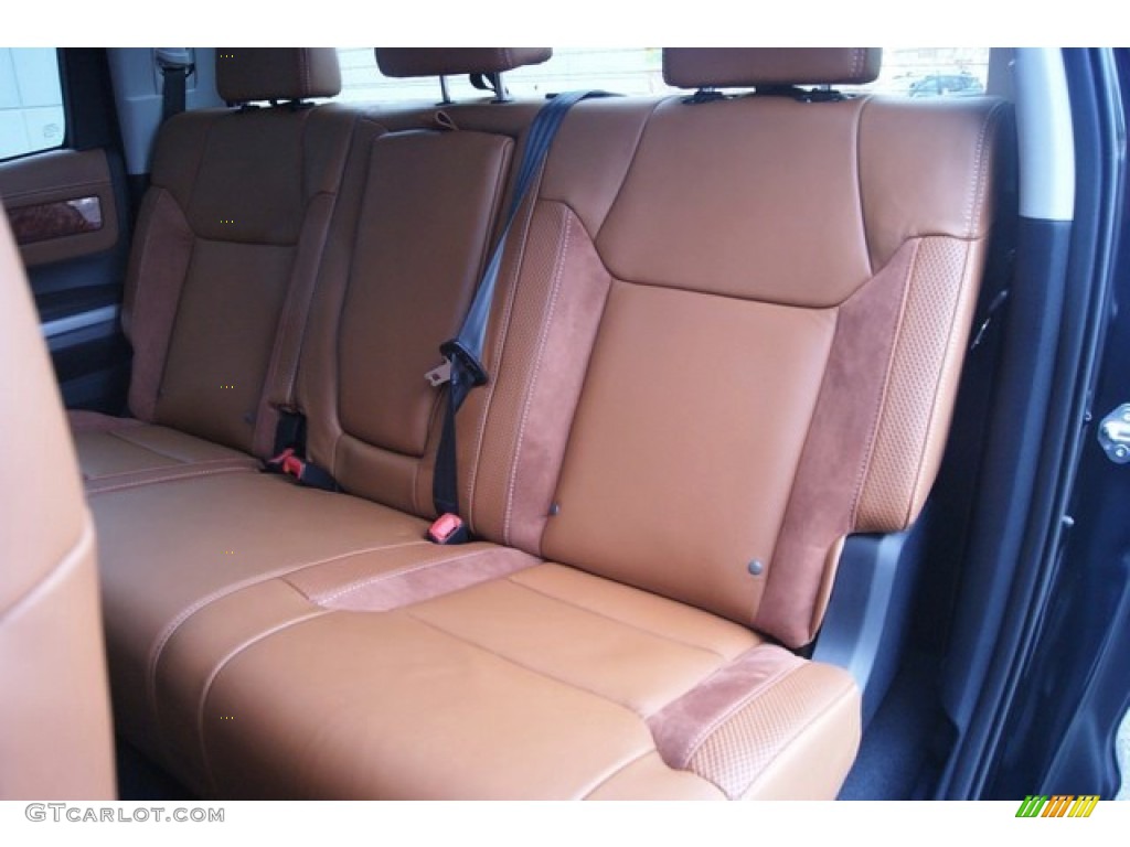 1794 Edition Premium Brown Leather Interior 2015 Toyota Tundra 1794 Edition CrewMax 4x4 Photo #98109515