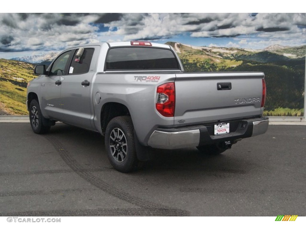 2015 Tundra SR5 CrewMax 4x4 - Silver Sky Metallic / Black photo #3