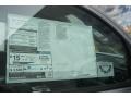 2015 Toyota Tundra SR5 CrewMax 4x4 Window Sticker