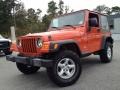2006 Impact Orange Jeep Wrangler SE 4x4 #98093172