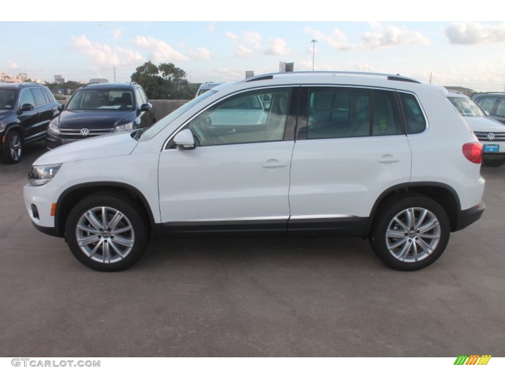 2015 Tiguan SEL - Pure White / Sandstone photo #5