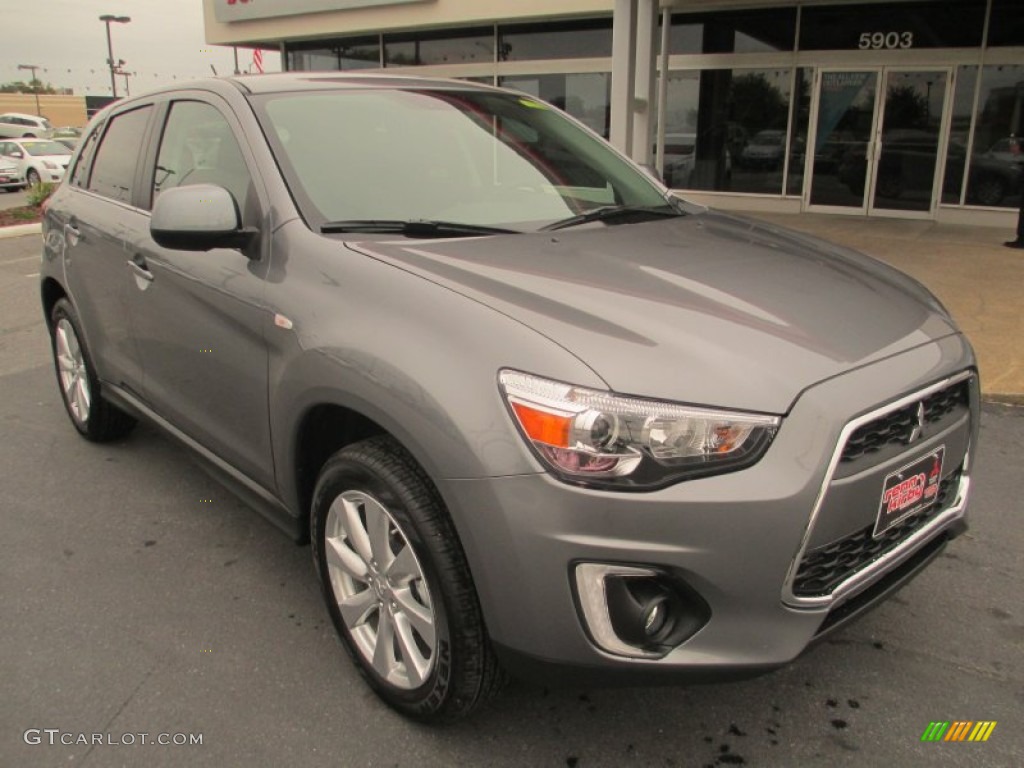 2015 Outlander Sport SE - Mercury Gray / Black photo #1