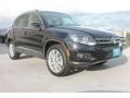 Deep Black Pearl 2015 Volkswagen Tiguan S