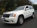 Stone White 2008 Jeep Grand Cherokee Limited 4x4