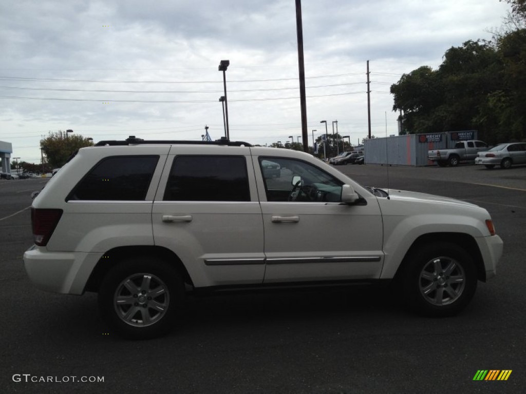 2008 Grand Cherokee Limited 4x4 - Stone White / Dark Slate Gray/Light Graystone photo #5