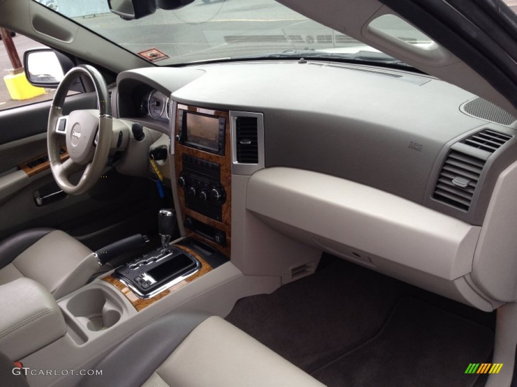 2008 Grand Cherokee Limited 4x4 - Stone White / Dark Slate Gray/Light Graystone photo #6