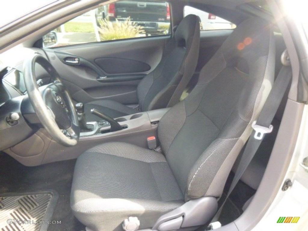 2002 Celica GT - Liquid Silver Metallic / Black/Silver photo #10