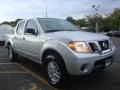 2014 Brilliant Silver Nissan Frontier SV Crew Cab 4x4  photo #3