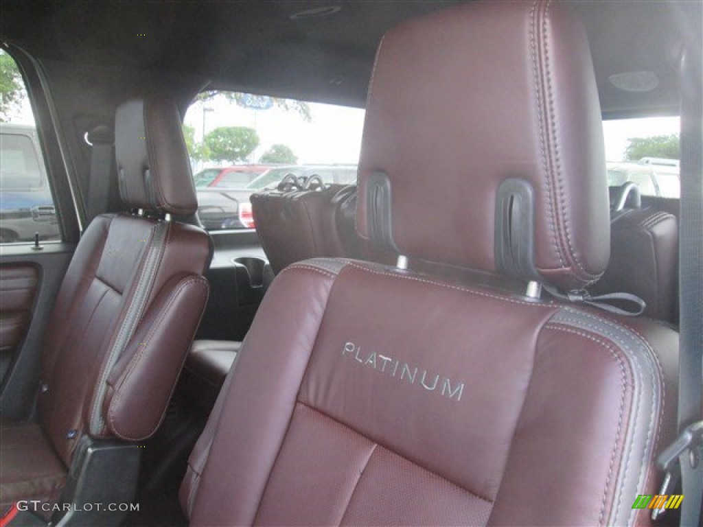 2015 Ford Expedition EL Platinum Front Seat Photo #98114485