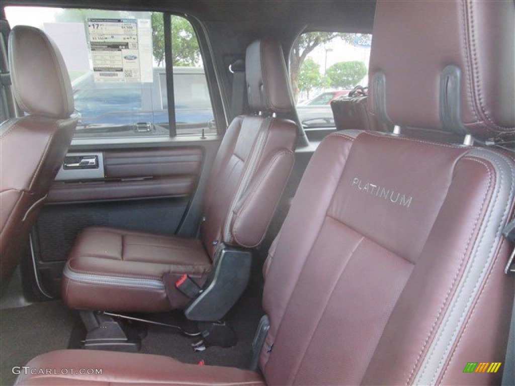 2015 Ford Expedition EL Platinum Rear Seat Photo #98114507