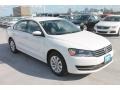 2015 Candy White Volkswagen Passat Wolfsburg Edition Sedan  photo #2