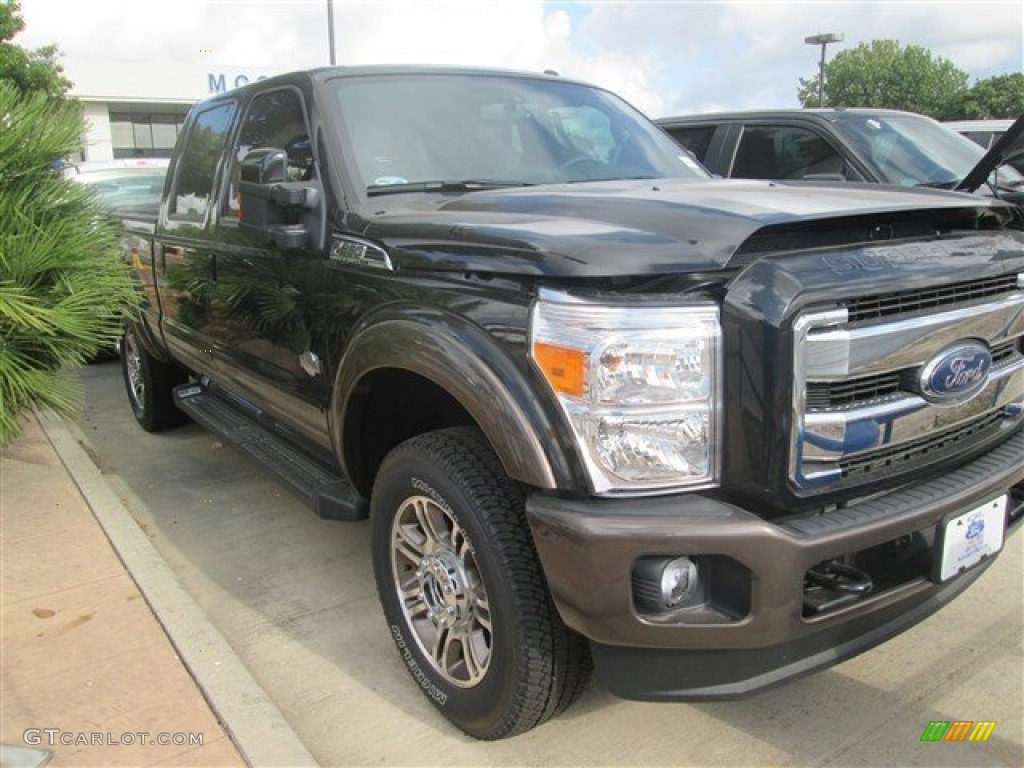 2015 F250 Super Duty King Ranch Crew Cab 4x4 - Tuxedo Black / King Ranch Mesa Antique Affect/Black photo #1