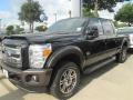 2015 Tuxedo Black Ford F250 Super Duty King Ranch Crew Cab 4x4  photo #2