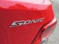 2015 Red Hot Chevrolet Sonic LS Sedan  photo #19