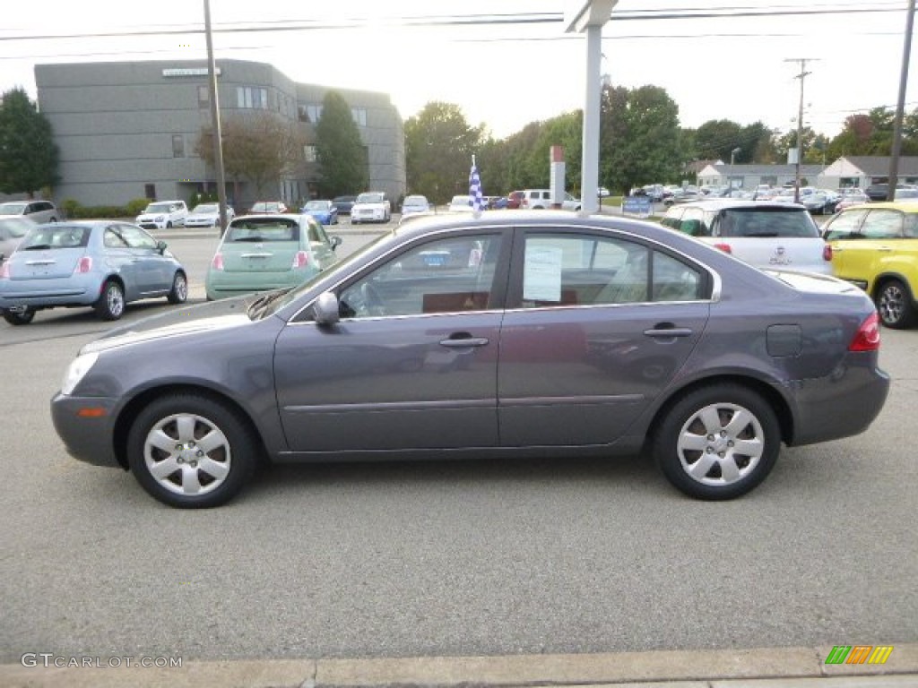 Midnight Gray Metallic 2008 Kia Optima LX Exterior Photo #98116073