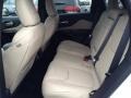 2015 Jeep Cherokee Black/Light Frost Beige Interior Rear Seat Photo