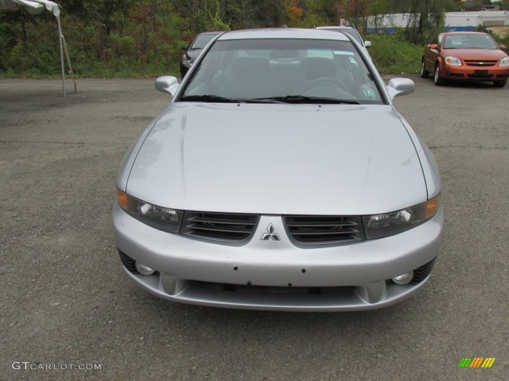 2003 Galant ES - Sterling Silver Metallic / Gray photo #12