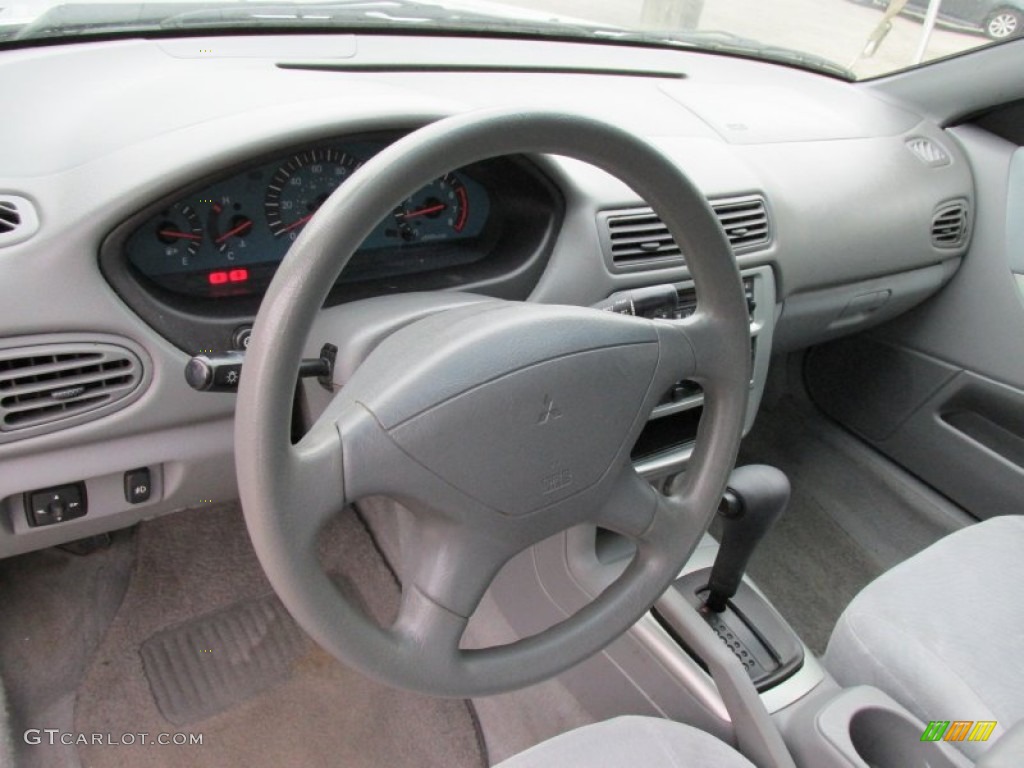 2003 Galant ES - Sterling Silver Metallic / Gray photo #24